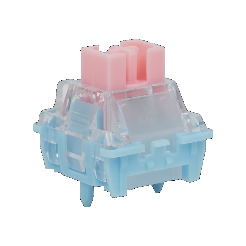 Keyboard Gaming Blue Switch - Mufeng Magnetic Switch Pink Blue Color