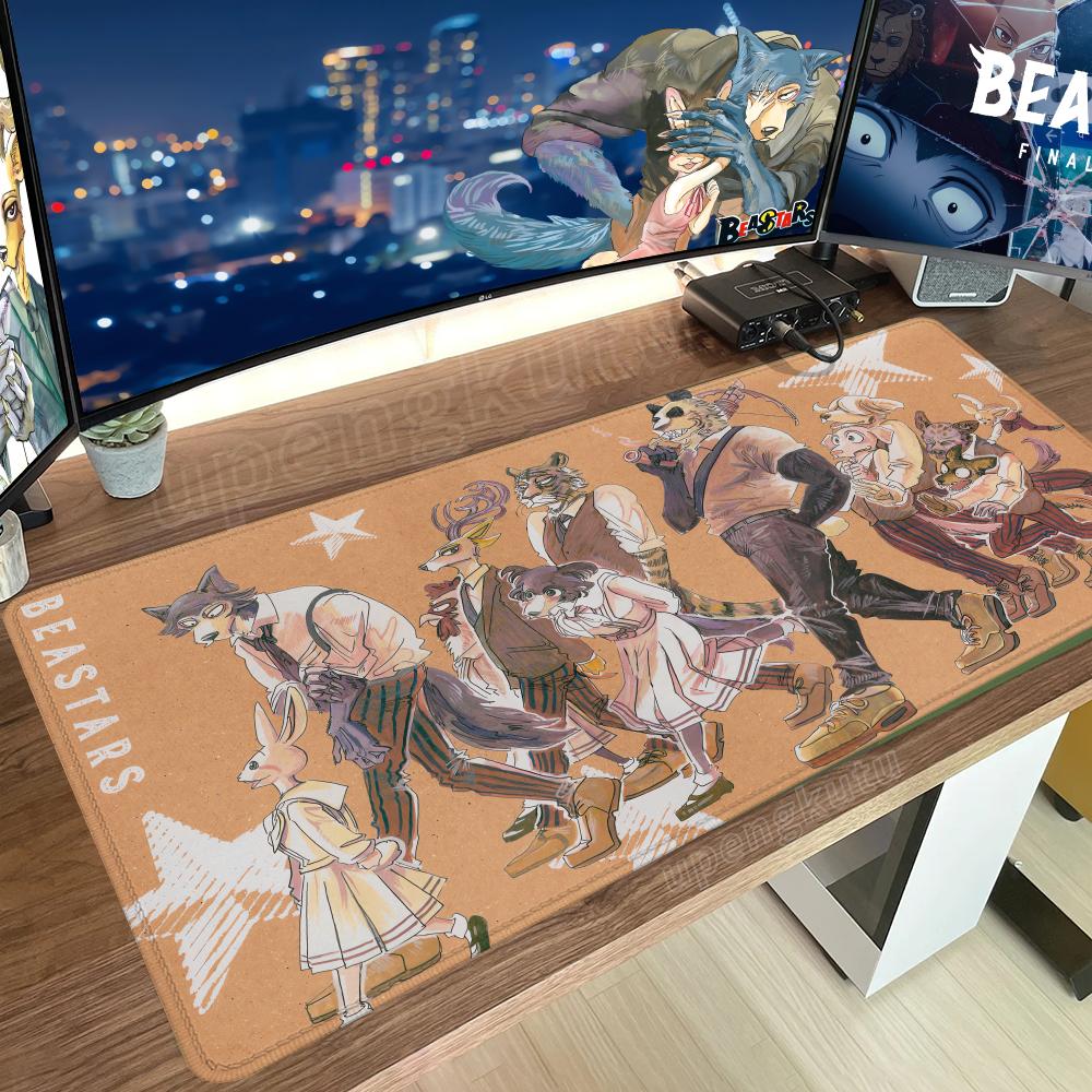 Gaming Keyboard High Ground - BEASTARS XXL 900x400MM Rubber Anti-slip MousePad,
