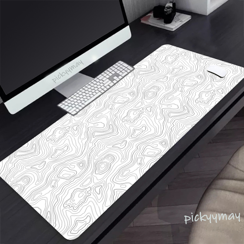 Gaming Keyboard High Ground - Đen Trắng Miếng Lót Chuột Lớn
