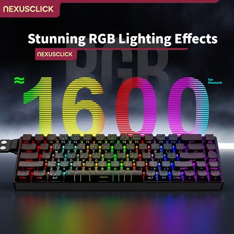 NexusClick iK68 Mini Mechanica - đánh giá và giá Gaming Keyboard Mini