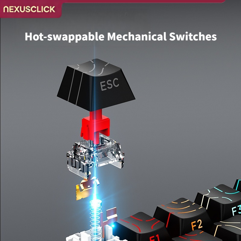 NexusClick iK68 Mini Mechanica - đánh giá và giá Gaming Keyboard Mini