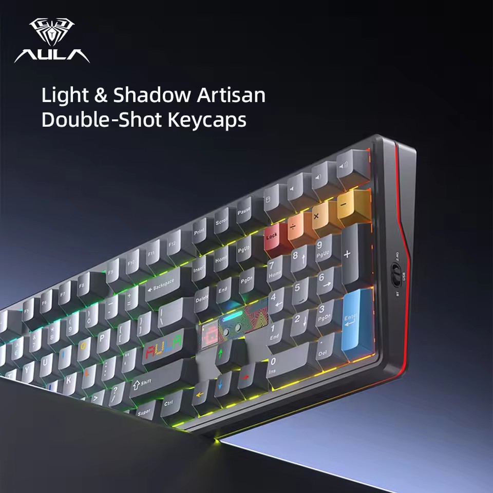 Aula F108 Pro V2 Wireless Gami - đánh giá và giá Gaming Keyboard Hot Swappable