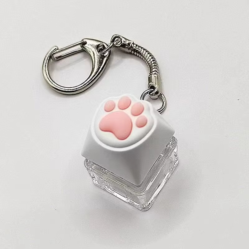 Cute Cat Claw Key Chain Finger - đánh giá và giá Gaming Keyboard Test