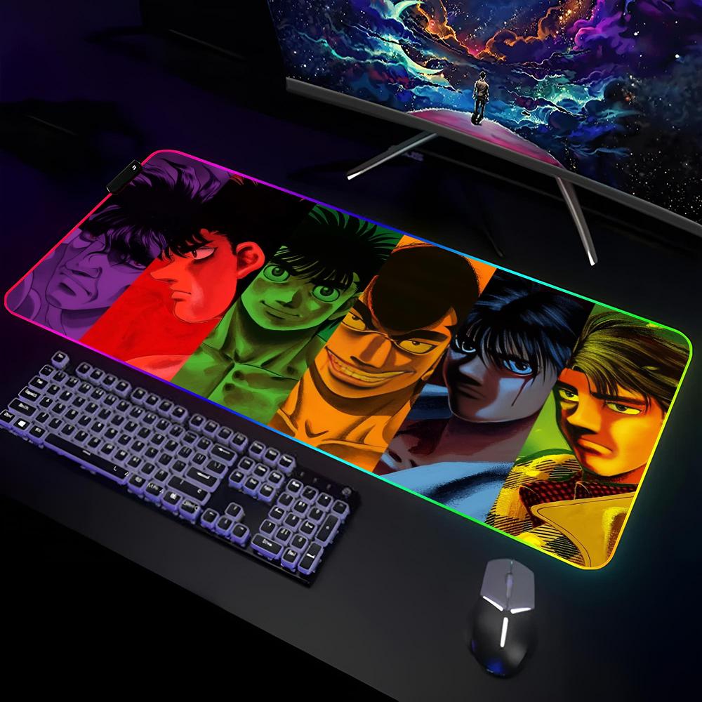 1pc H-Hajime No Ippo Mouse Pad - đánh giá và giá Gaming Keyboard No Rgb