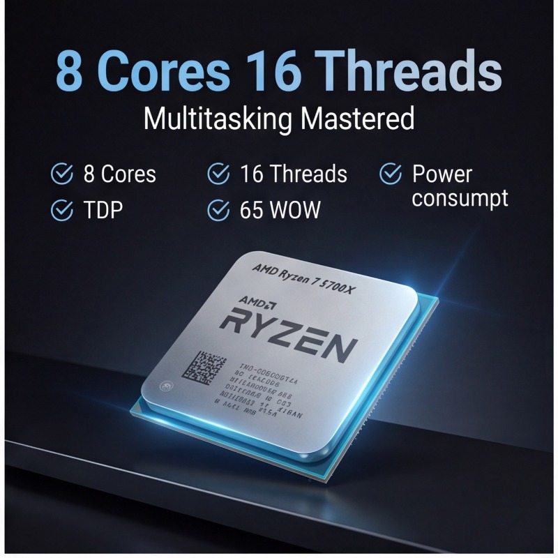 AMD Ryzen 7 5700X Processor Fo - đánh giá và giá Amd Cpu Ryzen 7