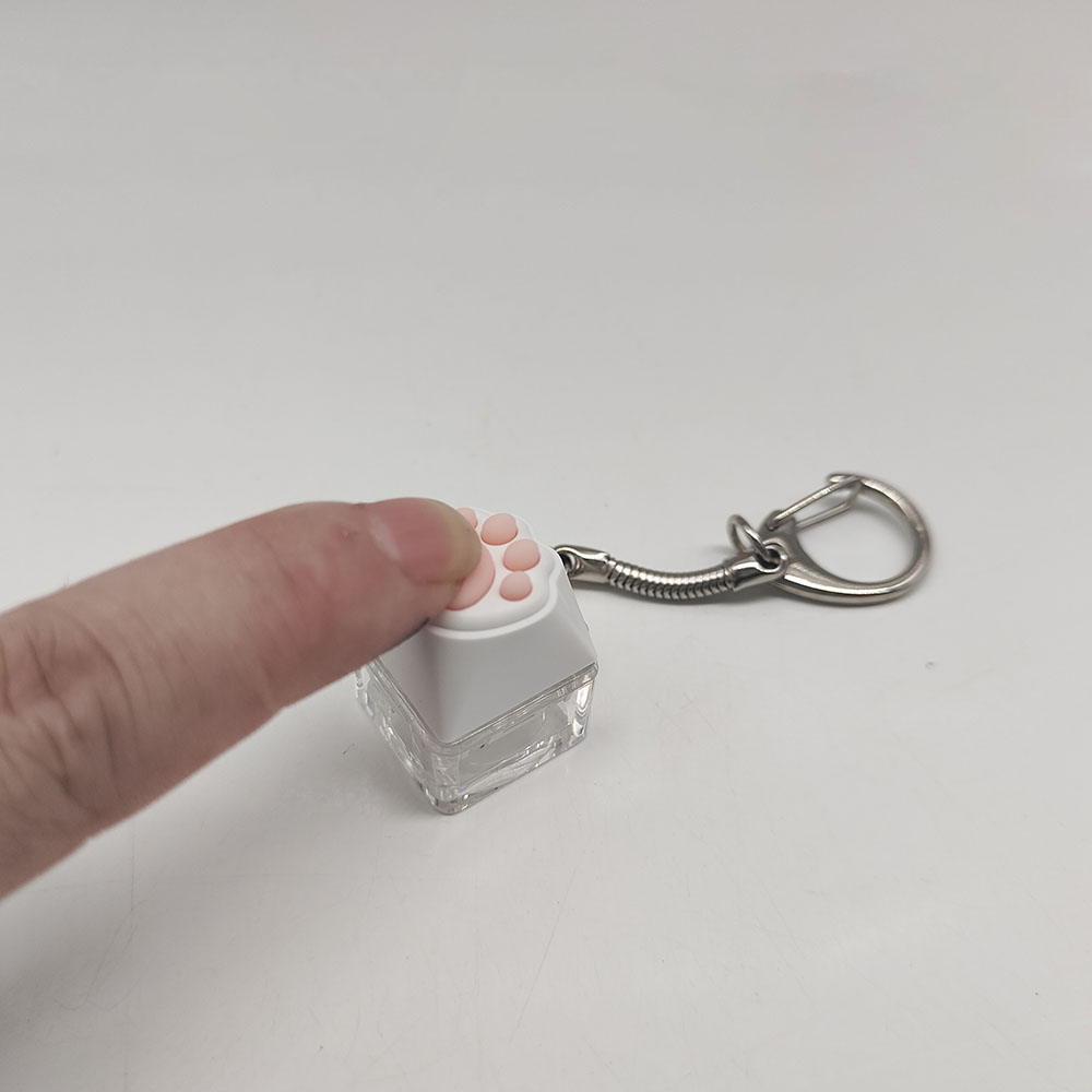 Cute Cat Claw Key Chain Key Ri - đánh giá và giá Gaming Keyboard Test