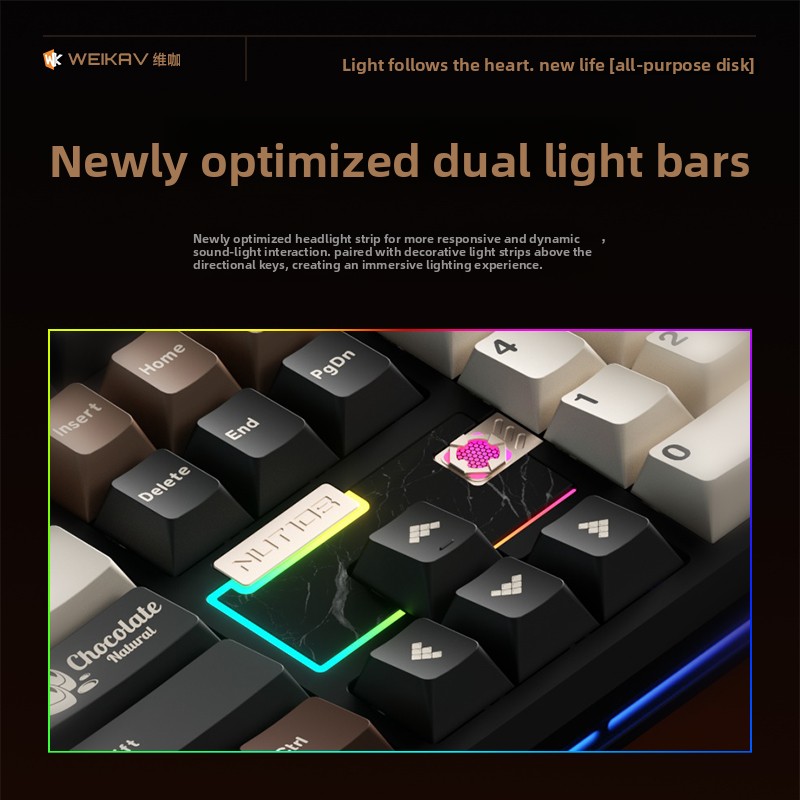 WEIKAV NUT108 Mechanical Keybo - đánh giá và giá Gaming Keyboard Nearby
