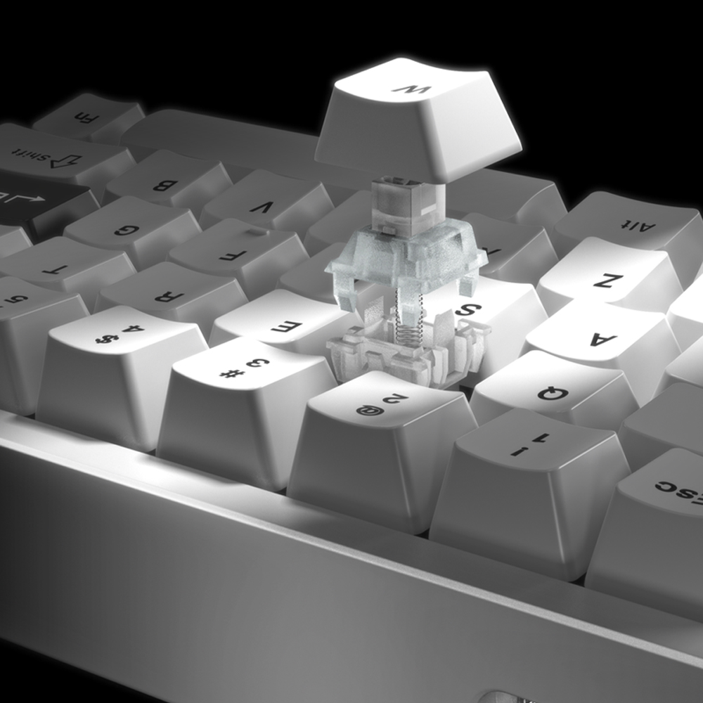 Darmoshark KT35 Aluminum Alloy - đánh giá và giá Gaming Keyboard Hot Swappable