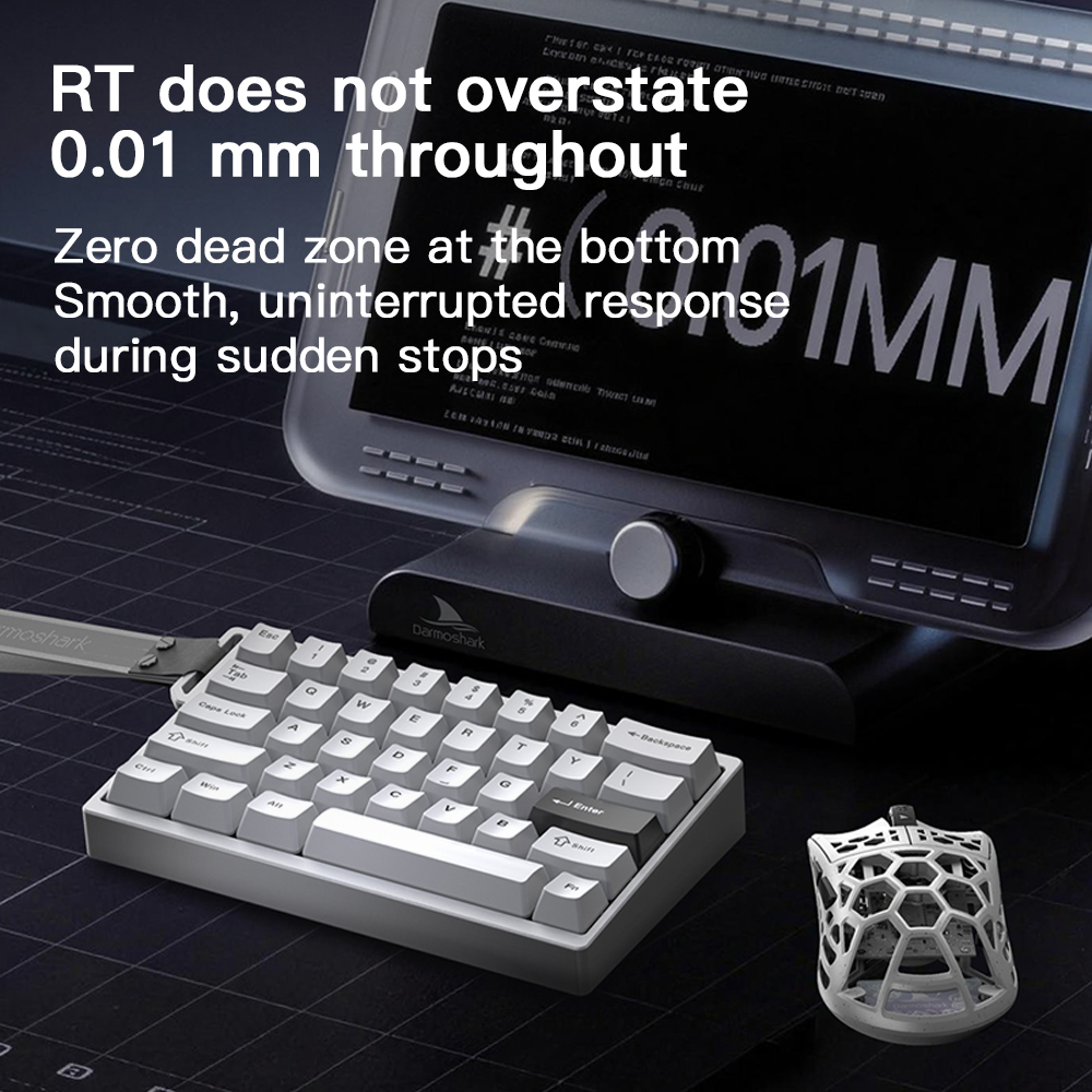 Darmoshark KT35 Aluminum Alloy - đánh giá và giá Gaming Keyboard Hot Swappable
