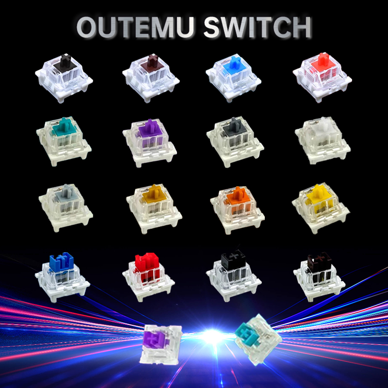 Outemu Switch For Keyboard 3Pi - đánh giá và giá Keyboard Gaming Blue Switch