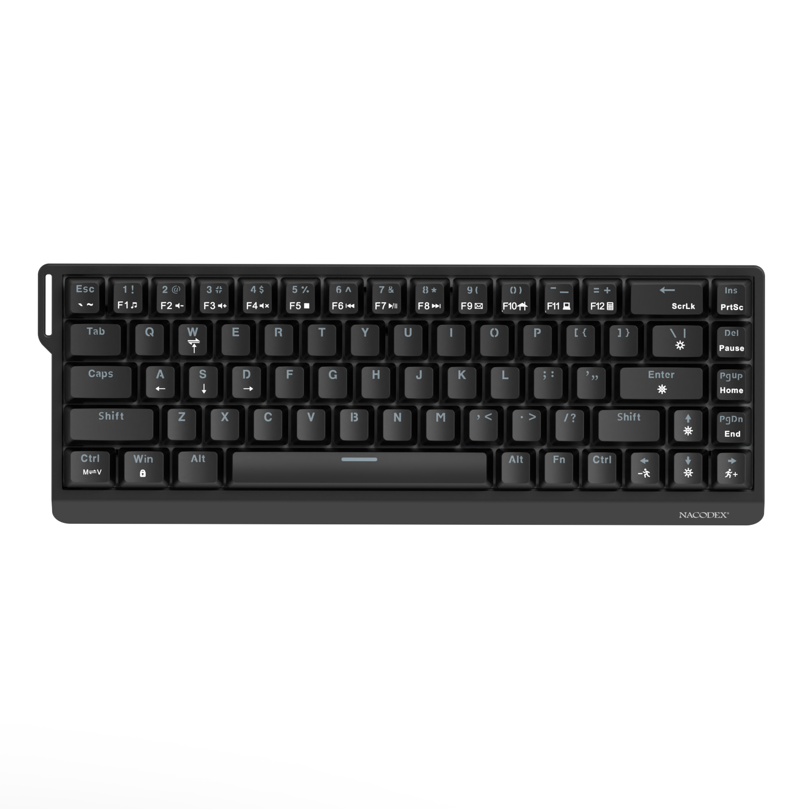 AJAZZ NK68 V2 Wired Mechanical - đánh giá và giá Keyboard Gaming Blue Switch