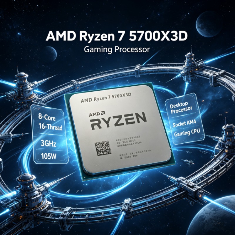AMD Ryzen 7 5700X3D AM4 Deskto - đánh giá và giá Amd Cpu Ryzen 7