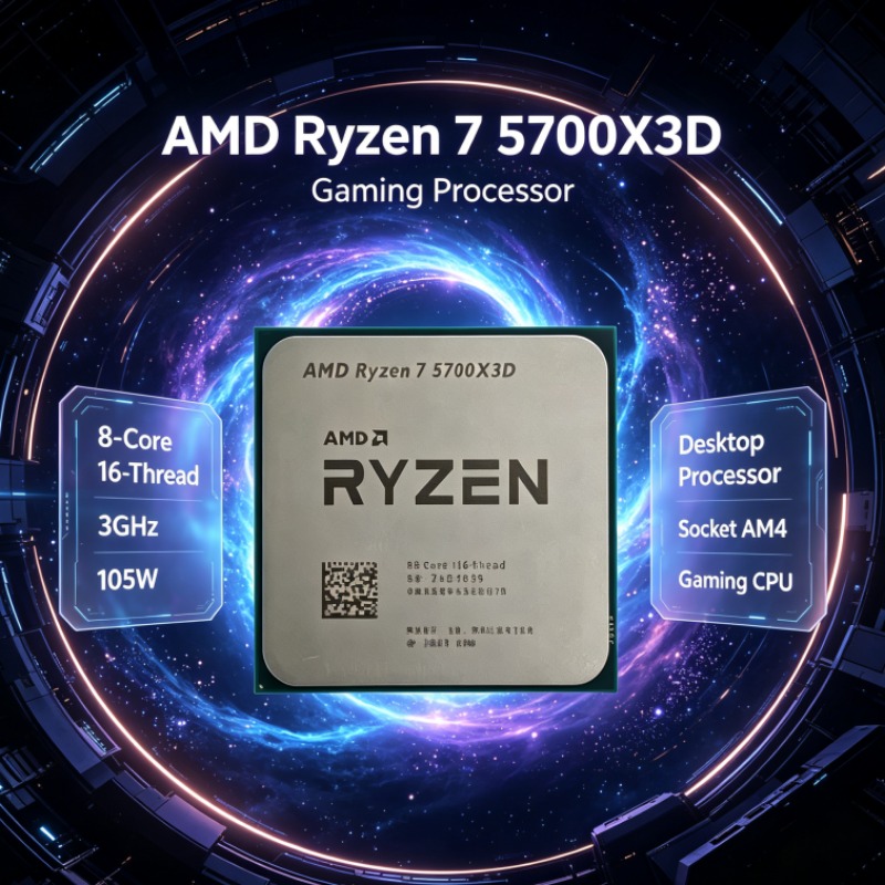 AMD Ryzen 7 5700X3D AM4 Deskto - đánh giá và giá Amd Cpu Ryzen 7