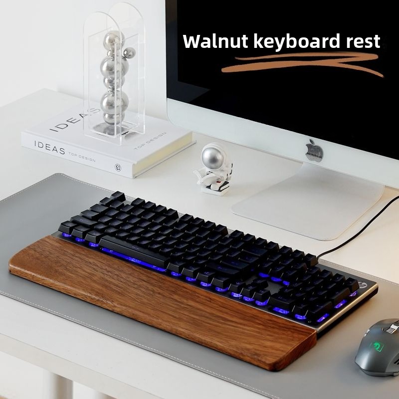 Solid Wood Keyboard Palm Rest  - đánh giá và giá Gaming Keyboard Nearby