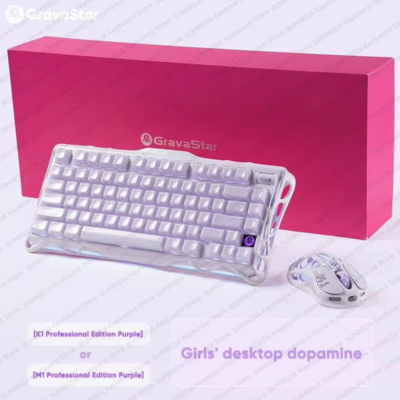 GravaStar M1 M2 Wireless Mouse - đánh giá và giá Gaming Keyboard No Rgb