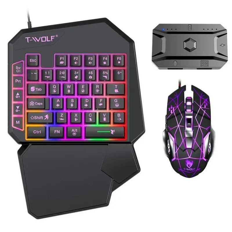 5 In 1 Set 35keys One Handedly - đánh giá và giá Gaming Keyboard Mini