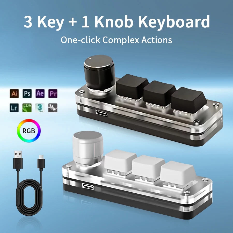 Mini Macro Mechanical Keyboard - đánh giá và giá Gaming Keyboard Mini