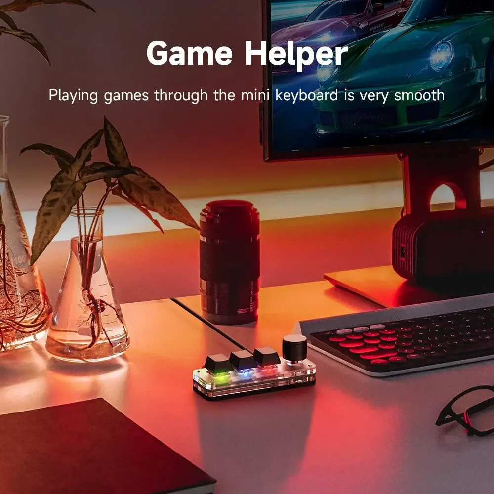 Mini Macro Mechanical Keyboard - đánh giá và giá Gaming Keyboard Mini