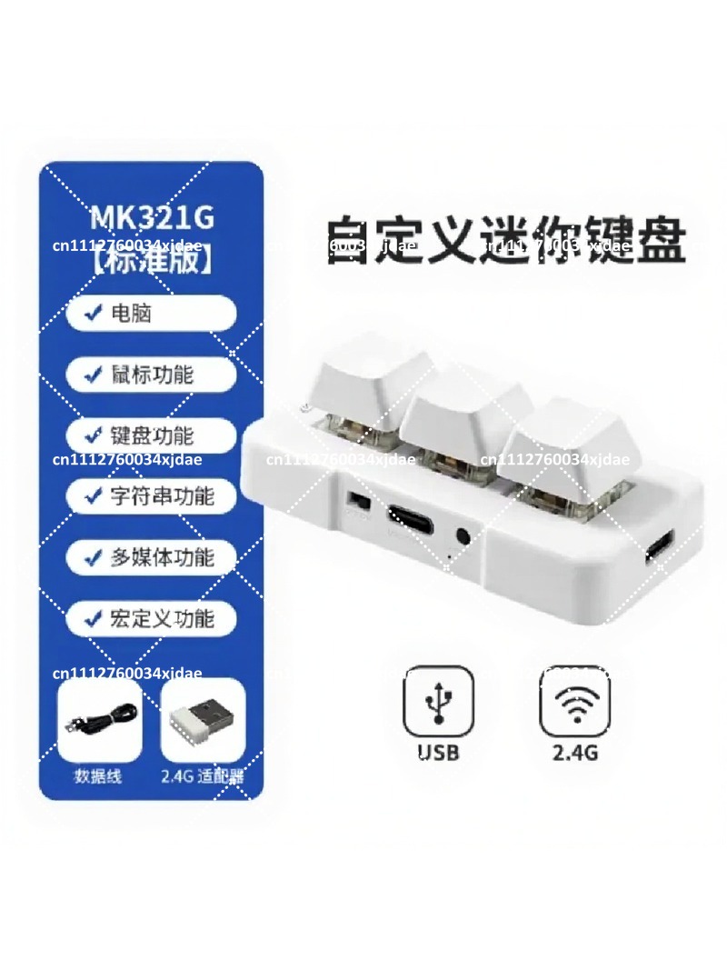 3-Key USB BT Dual-Mode Mechani - đánh giá và giá Keyboard Gaming Blue Switch